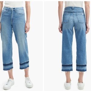 Jen7 by 7 for All Mankind Cropped Released Hem Jeans